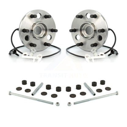 Hub Bearing Assembly & Link Front Kit For K1500 Chevrolet GMC K2500 Tahoe Yukon