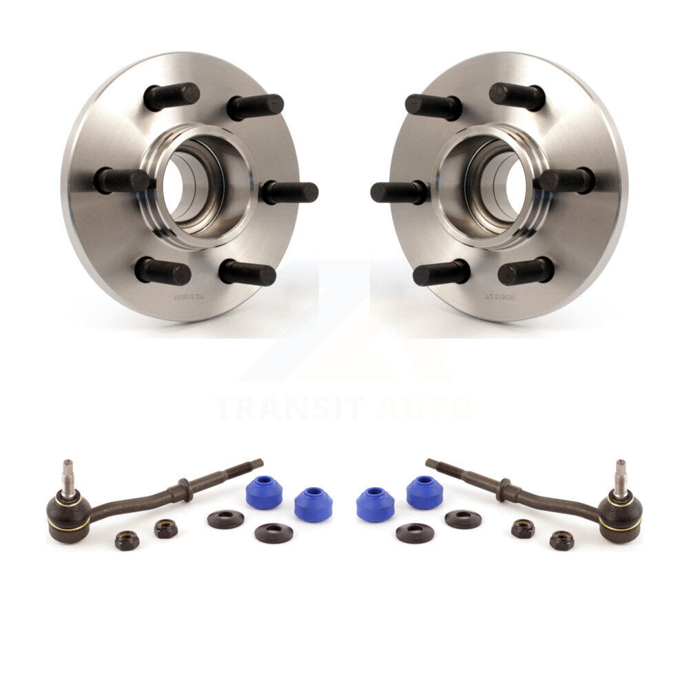 Hub Bearing Assembly And Link Front Kit For Dodge Dakota Durango