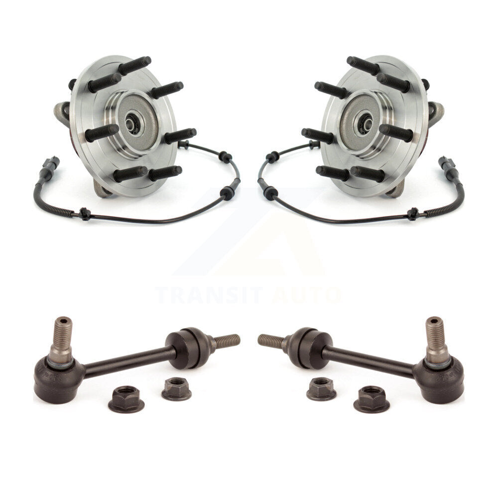 Hub Bearing Assembly & Link Front Kit For 2004 Ford F-150 4WD With 7 Lug Wheels