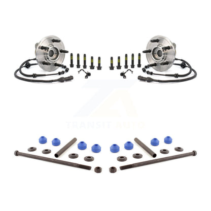 Hub Bearing Assembly And Link Front Kit For Ford Explorer Mercury Mountaineer