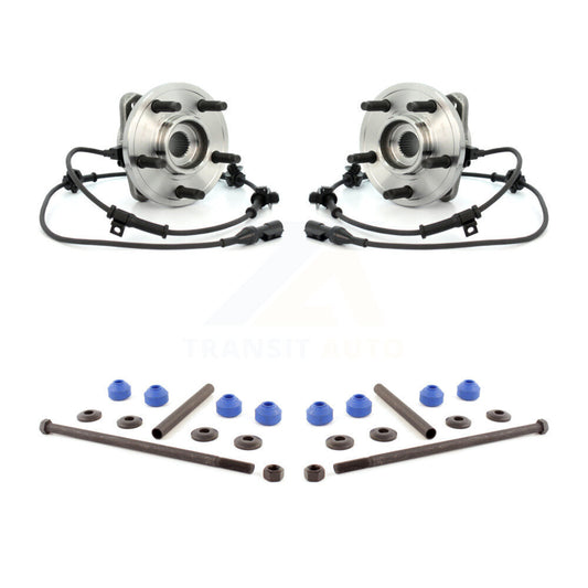 Hub Bearing Assembly & Link Front Kit For Ford Ranger Mazda B4000 Explorer Sport