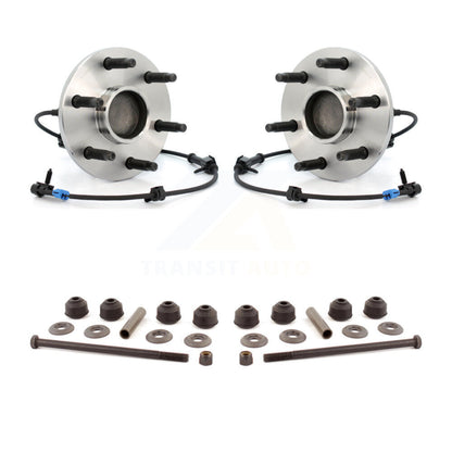 Hub Bearing Assembly And Link Front Kit For 2000 Chevrolet Tahoe RWD with 5.7L