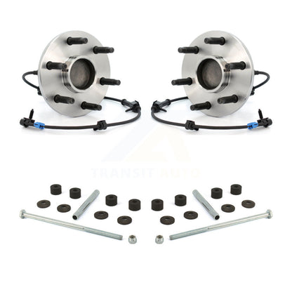 Hub Bearing Assembly & Link Front Kit For Chevrolet GMC Silverado 1500 Sierra XL