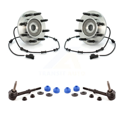 Hub Bearing Assembly And Link Front Kit For Dodge Ram 2500 3500 4WD
