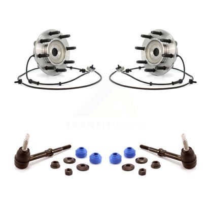Hub Bearing Assembly And Link Front Kit For Dodge Ram 2500 3500