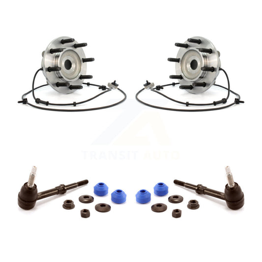 Hub Bearing Assembly And Link Front Kit For Dodge Ram 2500 3500