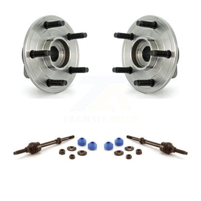Hub Bearing Assembly & Link Front Kit For 02-08 Dodge Ram 1500 With 5 Lug Wheels