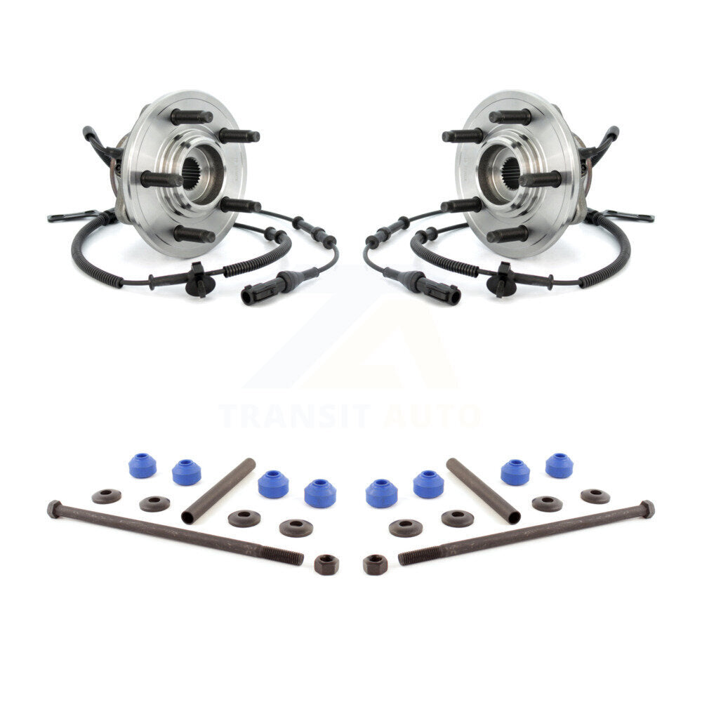 Hub Bearing Assembly And Link Front Kit For Ford Explorer Sport Trac Mercury