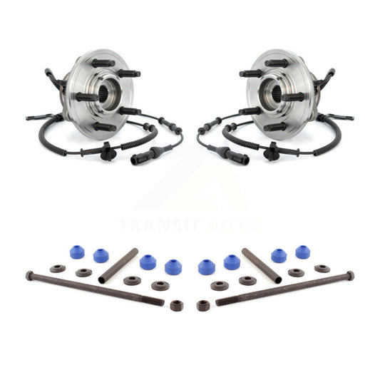 Hub Bearing Assembly And Link Front Kit For Ford Explorer Sport Trac Mercury