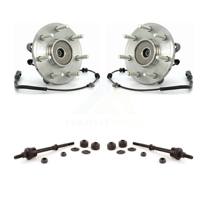 Hub Bearing Assembly Link Front Kit For 2006-2008 Ford F-150 Lincoln Mark LT 4WD