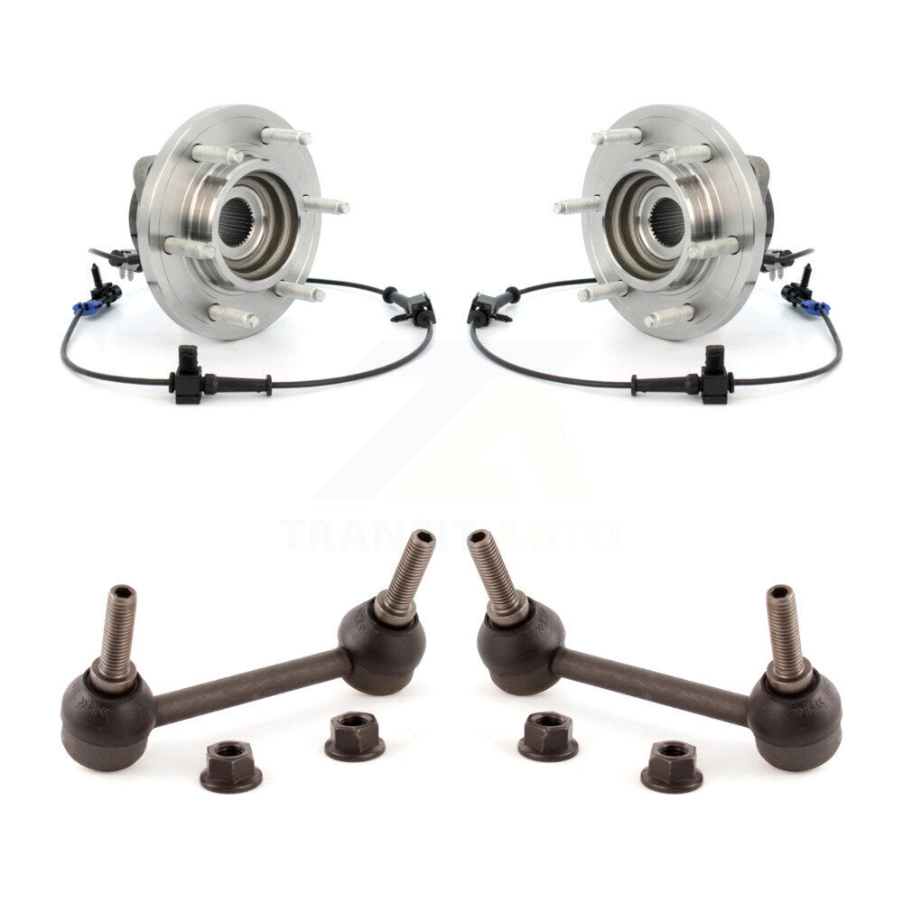 Hub Bearing Assembly And Link Front Kit For 2006-2008 Hummer H3