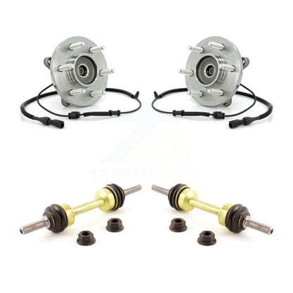 Hub Bearing Assembly And Link Front Kit For Ford Expedition Lincoln Navigator