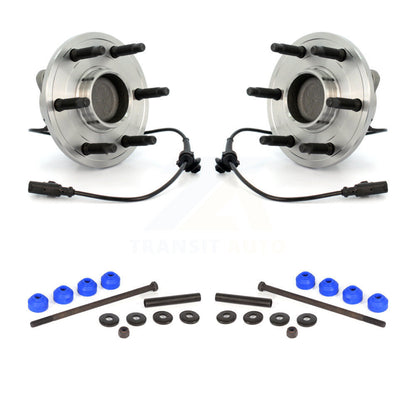 Hub Bearing Assembly & Link Front Kit For Chevrolet GMC Sierra 1500 Silverado XL