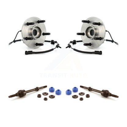 Hub Bearing Assembly & Link Front Kit For 06-08 Dodge Ram 1500 With 5 Lug Wheels