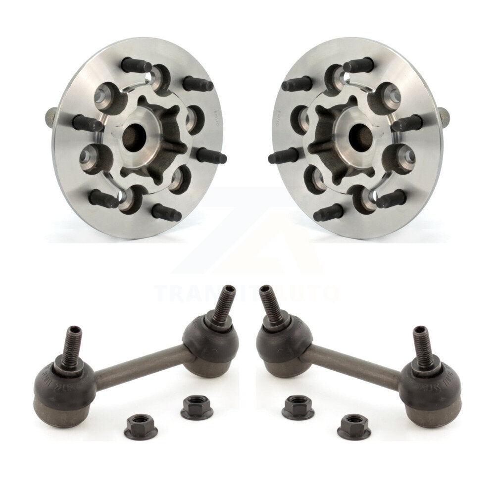 Hub Bearing Assembly And Link Front Kit For Chevrolet Colorado GMC Canyon RWD