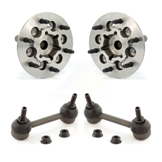 Hub Bearing Assembly And Link Front Kit For Chevrolet Colorado GMC Canyon RWD