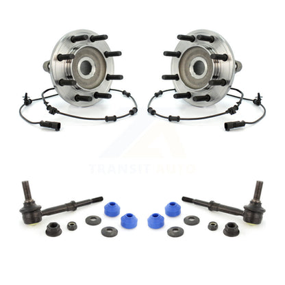Hub Bearing Assembly And Link Front Kit For Dodge Ram 2500 3500