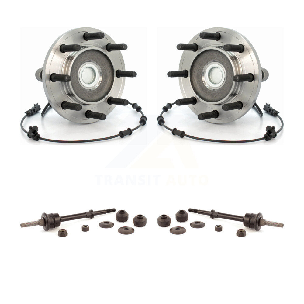 Hub Bearing Assembly And Link Front Kit For Dodge Ram 2500 3500