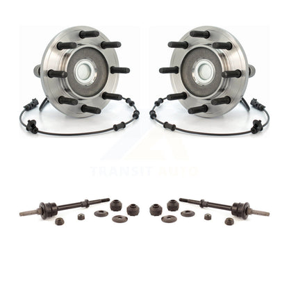 Hub Bearing Assembly And Link Front Kit For Dodge Ram 2500 3500