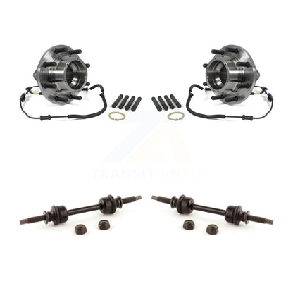 Hub Bearing Assembly And Link Front Kit For 2011-2016 Ford F-350 Super Duty 4WD