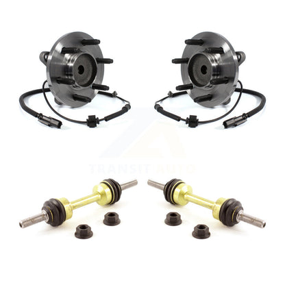Hub Bearing Assembly Link Front Kit For Ford F-150 Expedition Lincoln Navigator