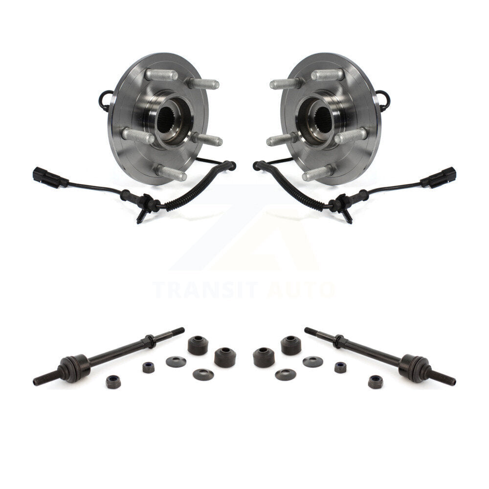 Hub Bearing Assembly And Link Front Kit For Ram 1500 Classic 4WD