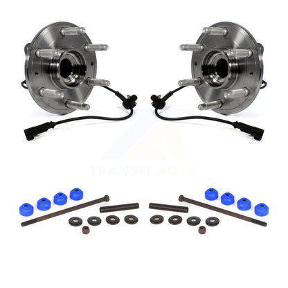 Hub Bearing Assembly & Link Front Kit For GMC Chevrolet Sierra 1500 Silverado XL