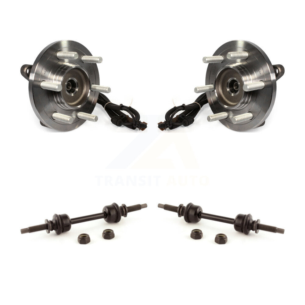 Hub Bearing Assembly And Link Front Kit For Ford F-150
