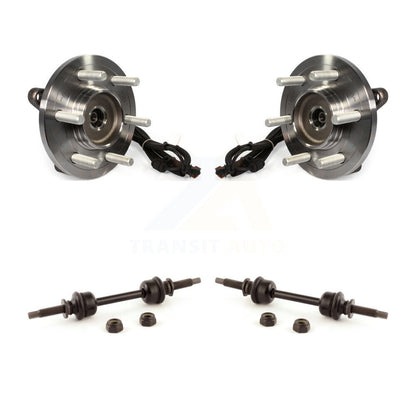 Hub Bearing Assembly And Link Front Kit For Ford F-150