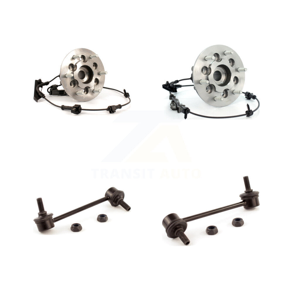 Hub Bearing Assembly And Link Front Kit For Chevrolet Colorado GMC Canyon Isuzu