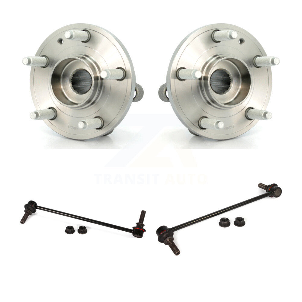 Hub Bearing Assembly Link Front Kit For Ford Explorer Police Interceptor Utility