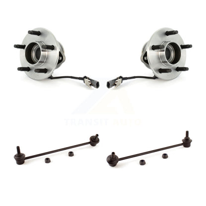 Hub Bearing Assembly And Link Front Kit For Saturn Vue Chevrolet Equinox Pontiac