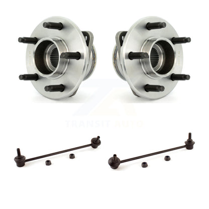 Hub Bearing Assembly And Link Front Kit For Saturn Vue Pontiac Torrent Chevrolet