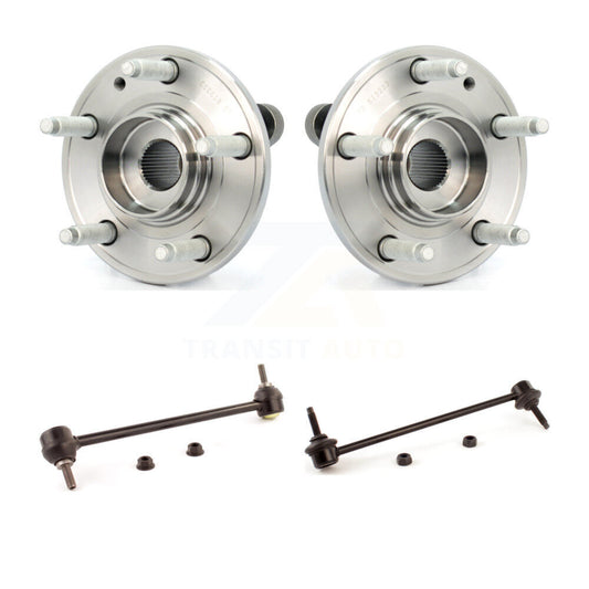 Hub Bearing Assembly And Link Front Kit For Ford Five Hundred Freestyle Taurus X