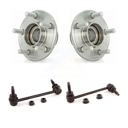 Hub Bearing Assembly & Link Front Kit For Dodge Chrysler 300 Charger Challenger