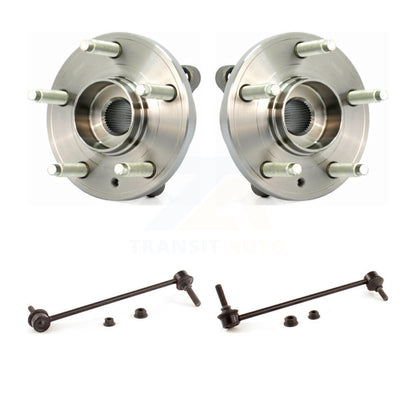 Hub Bearing Assembly And Link Front Kit For 2009 Ford Flex Lincoln MKS