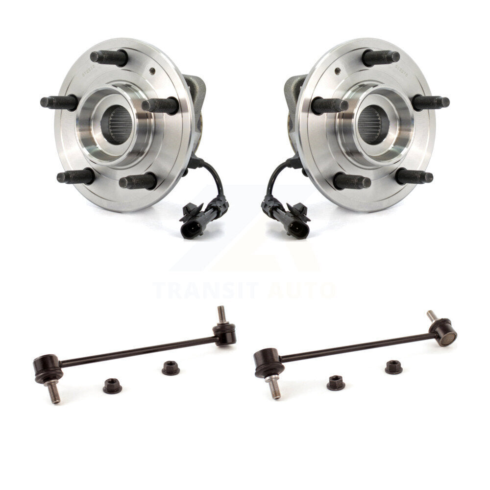 Hub Bearing Assembly Link Front Kit For Chevrolet Equinox Pontiac Torrent Saturn