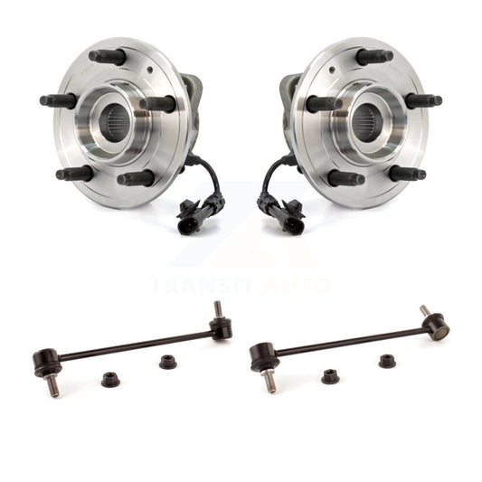 Hub Bearing Assembly Link Front Kit For Chevrolet Equinox Pontiac Torrent Saturn