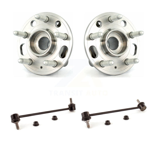 Hub Bearing Assembly Link Front Kit For 2010-2017 Chevrolet Equinox GMC Terrain
