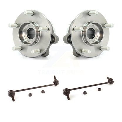 Hub Bearing Assembly And Link Front Kit For 2007-2012 Nissan Altima 2.5L