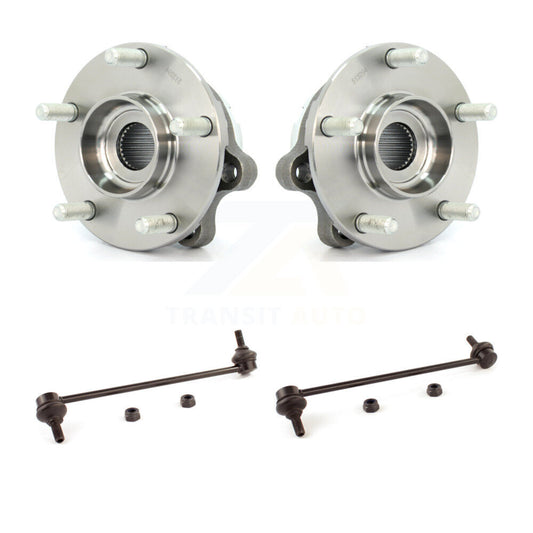 Hub Bearing Assembly And Link Front Kit For 2007-2012 Nissan Altima 2.5L