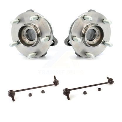 Hub Bearing Assembly And Link Front Kit For 2007-2012 Nissan Altima 3.5L