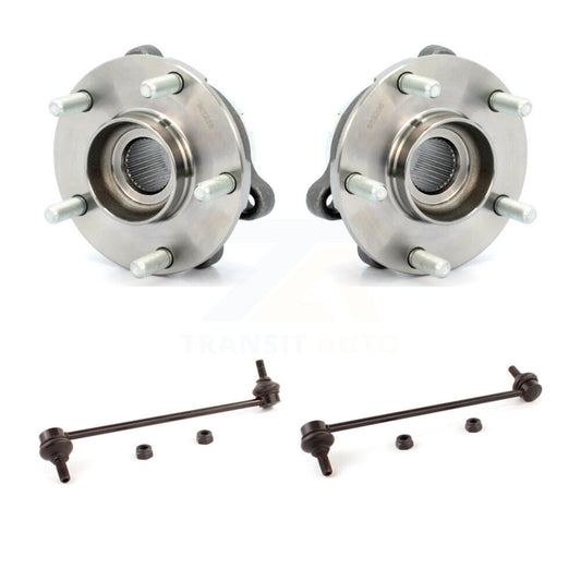 Hub Bearing Assembly And Link Front Kit For 2007-2012 Nissan Altima 3.5L