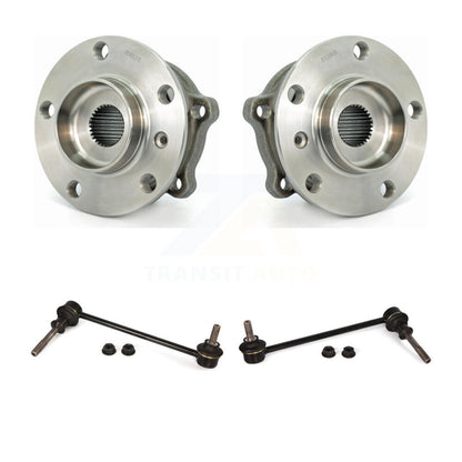 Hub Bearing Assembly And Link Front Kit For 2017 BMW X6 xDrive35i/xDrive50i