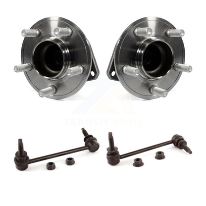 Hub Bearing Assembly & Link Front Kit For Dodge Charger Chrysler 300 Challenger