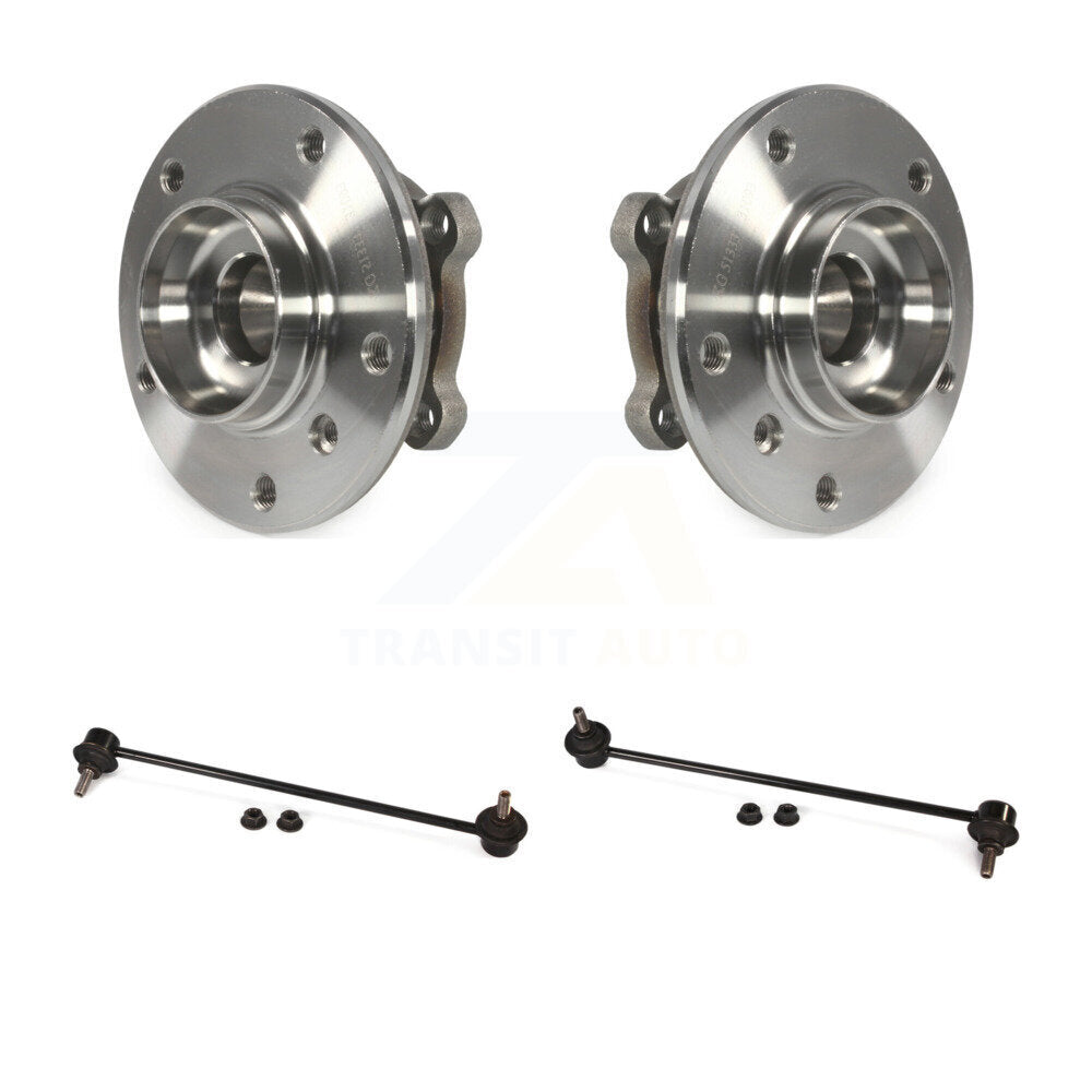 Hub Bearing Assembly And Link Front Kit For 2012-2015 BMW X1 AWD