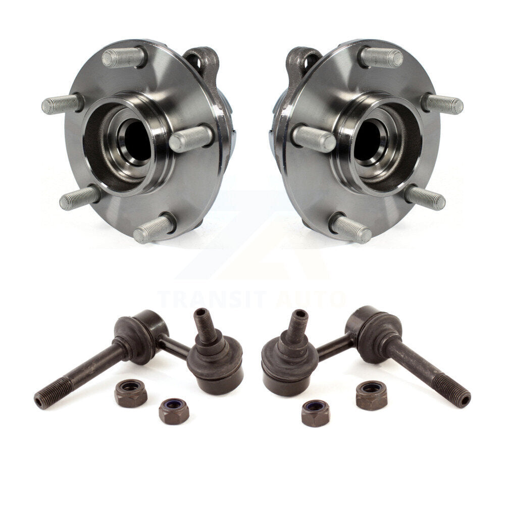 Hub Bearing Assembly Link Front Kit For INFINITI Q50 G37 QX50 EX35 Nissan 370Z Z