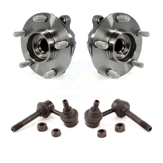 Hub Bearing Assembly Link Front Kit For INFINITI Q50 G37 QX50 EX35 Nissan 370Z Z