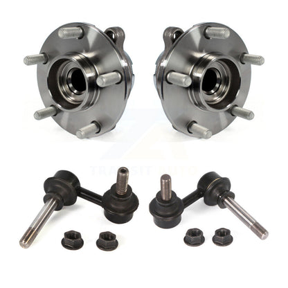 Hub Bearing Assembly And Link Front Kit For INFINITI FX35 QX70 FX37 RWD
