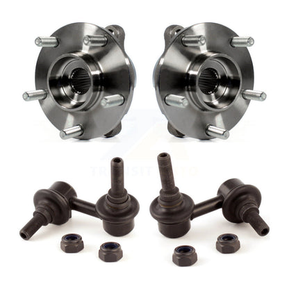 Hub Bearing Assembly And Link Front Kit For INFINITI M35 M45 AWD